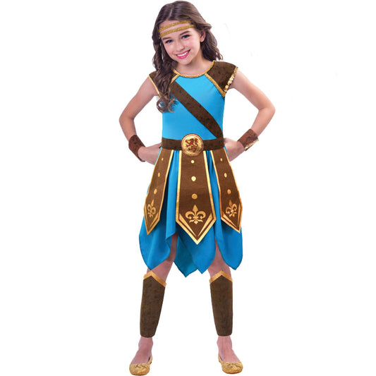 Costume Wonderous Warrior Girls 9-10 Years