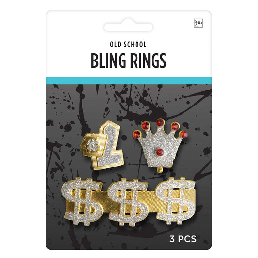 Bling Gold Rings