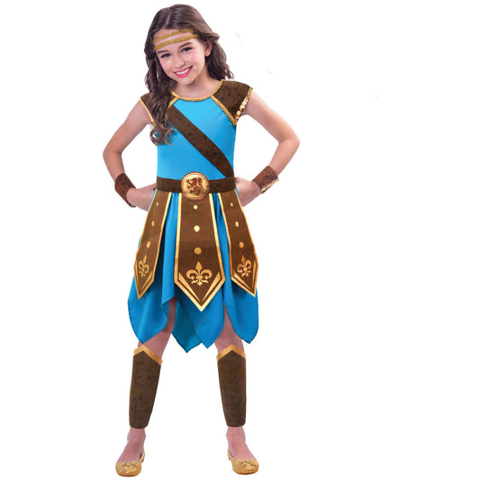 Costume Wonderous Warrior Girls 5-6 Years
