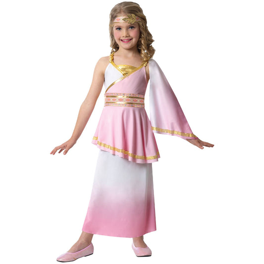 Costume Roman Goddess Girls 4-6 Years
