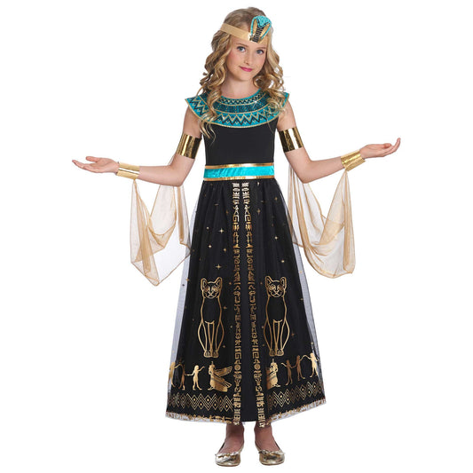 Costume Egyptian Dazzling Cleo Girls 4-6 Years