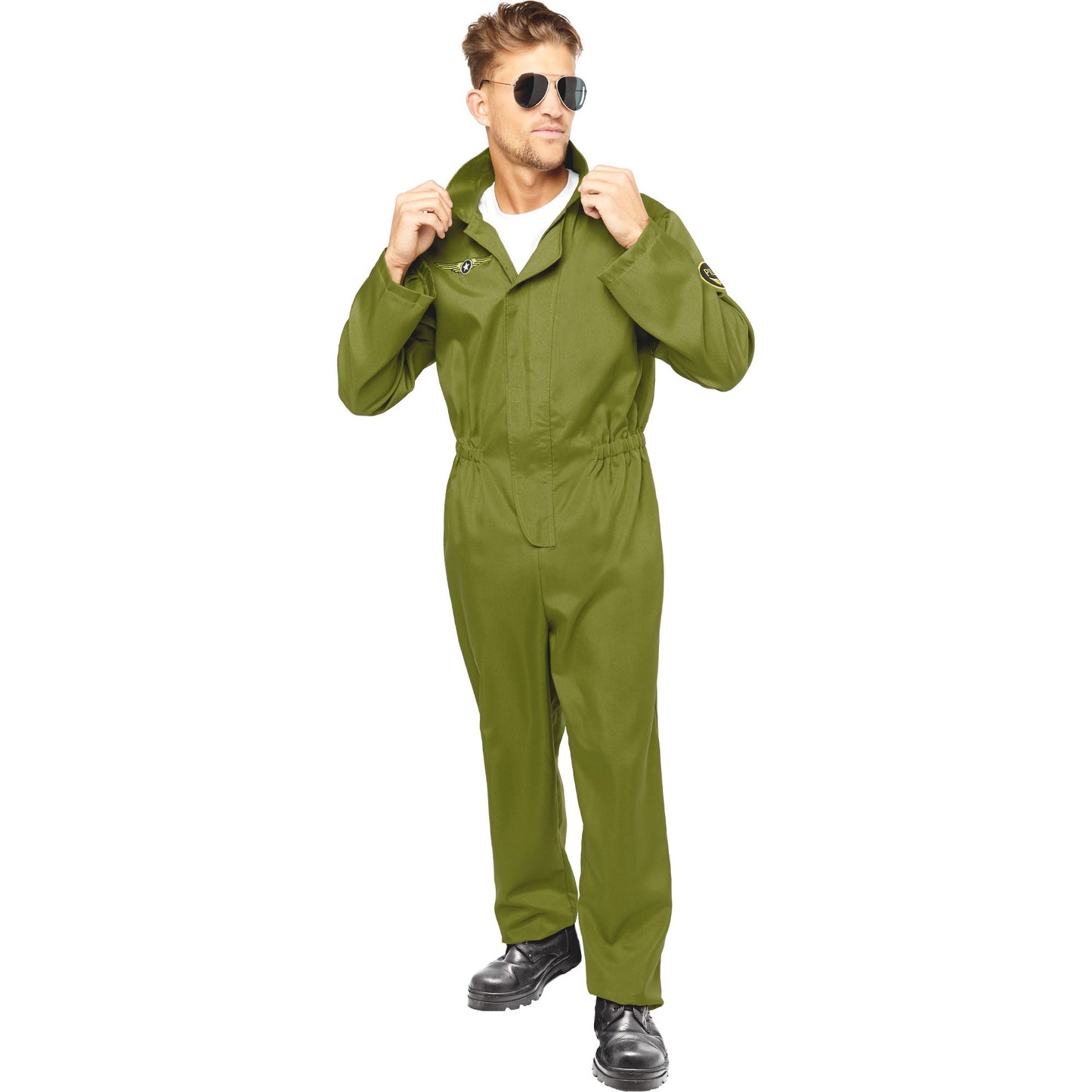 Costume Pilot Jumpsuit Men's Large