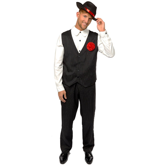 Costume Gangster Man Size XL