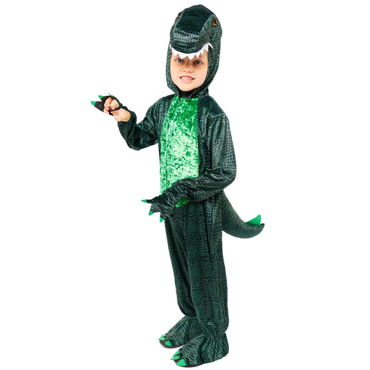 Costume Dark Dino Dinosaur 3-4 Years