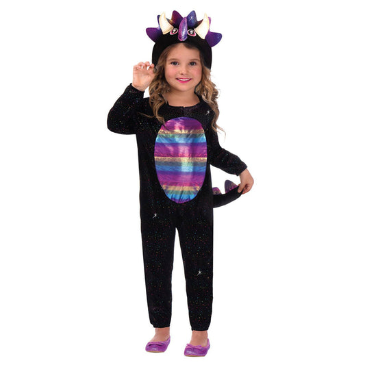 Costume Dazzling Dino Girls 4-6 Years