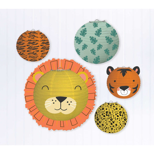 Get Wild Jungle Paper Lanterns