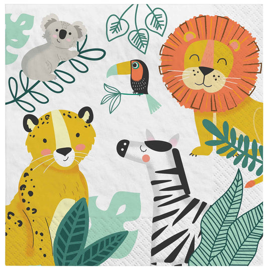 Get Wild Jungle Lunch Napkins