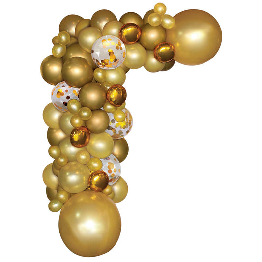 Balloon Garland Kit Gold with 70 Assorted Balloons
