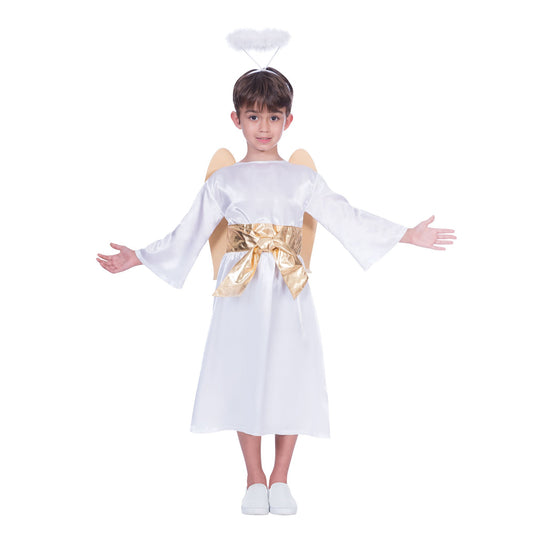 Costume Gabriel Angel Child 7-8 Years
