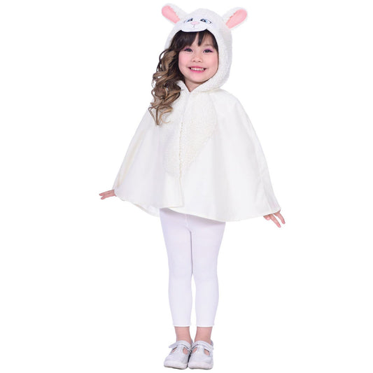 Costume Sheep Cape Child 4-6 Years