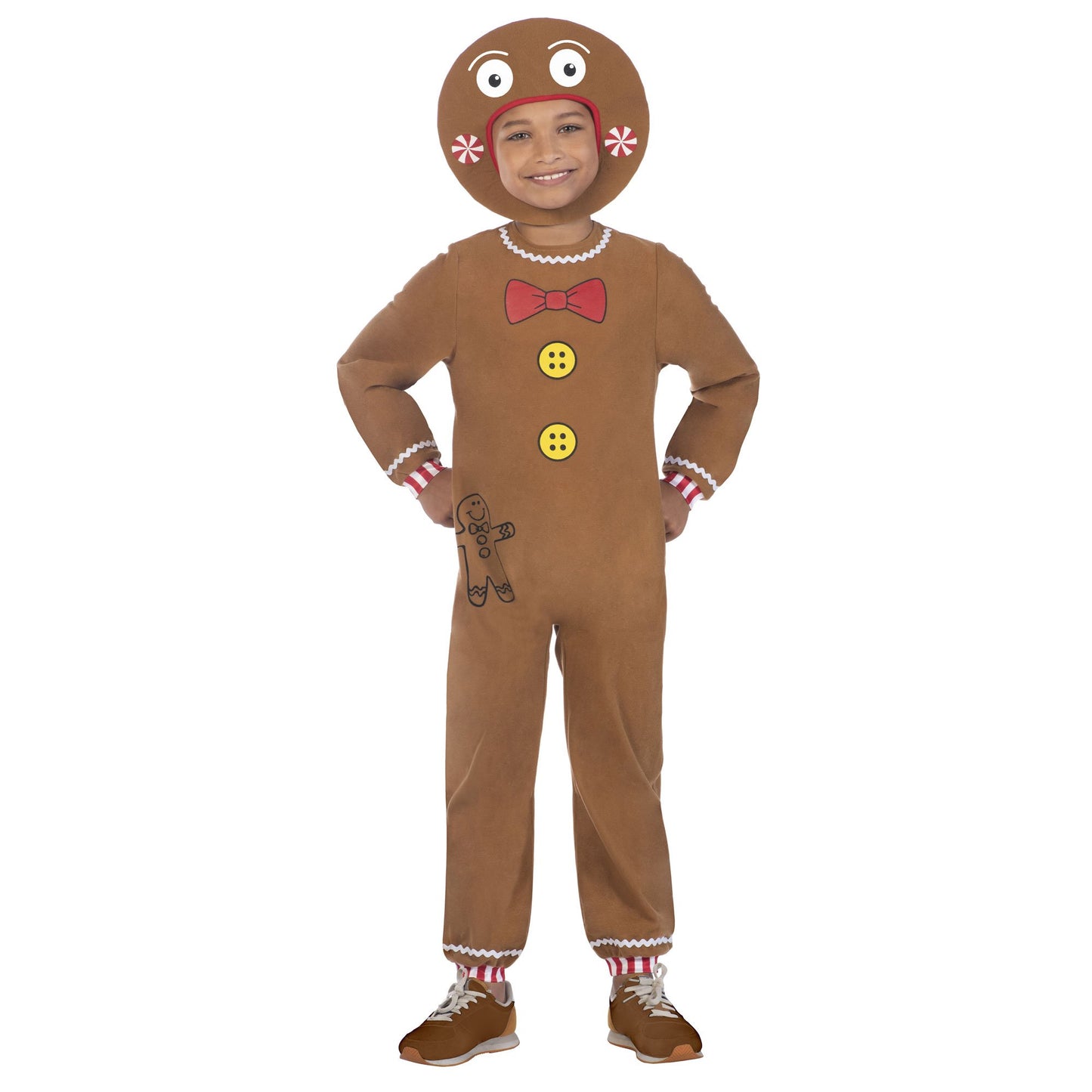 Costume Gingerbread Man Child 6-8 Years
