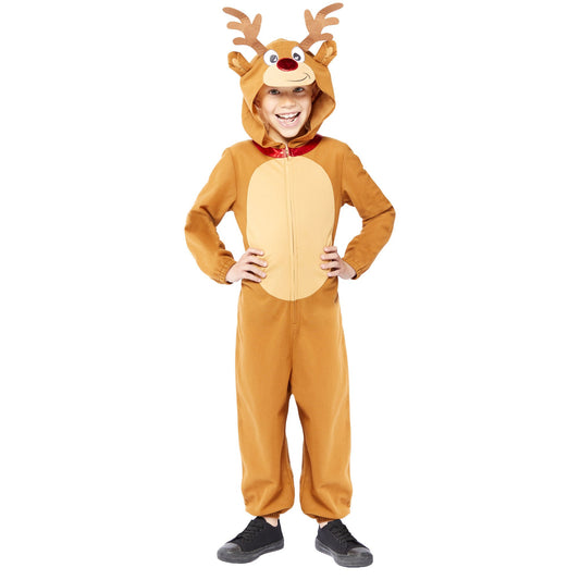Costume Reindeer Jumpsuit Child 3-4 Years