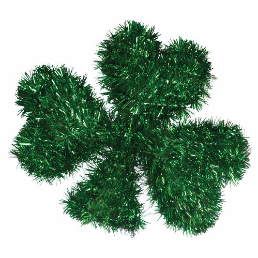 Shamrock Mini 3D Tinsel Decoration