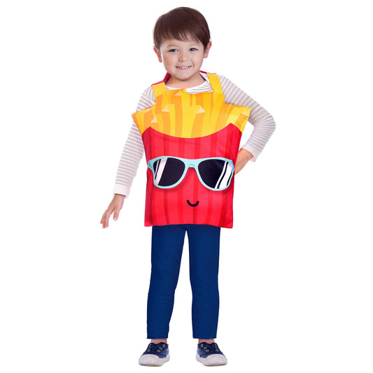 Costume Funky Fries Boys 5-7 Years