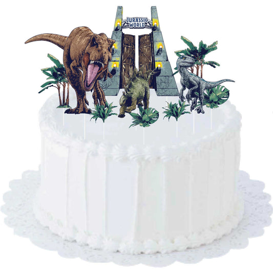 Jurassic Into The Wild Cake Topper Kit