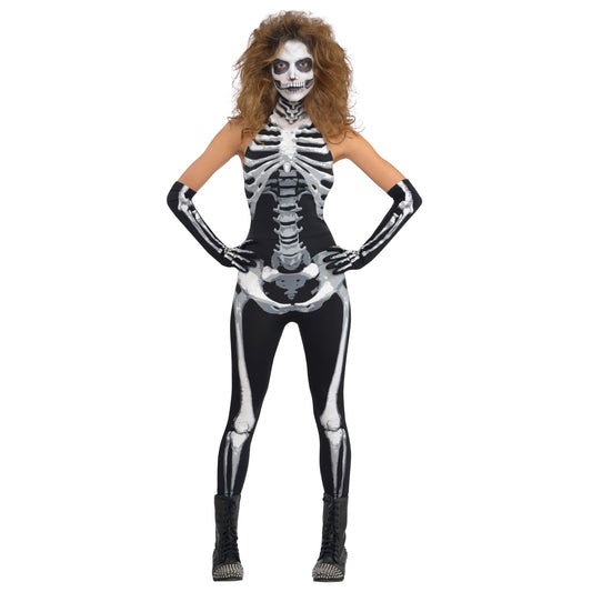 Costume Bone-A-Fied Babe Skeleton Women's Size 14-16