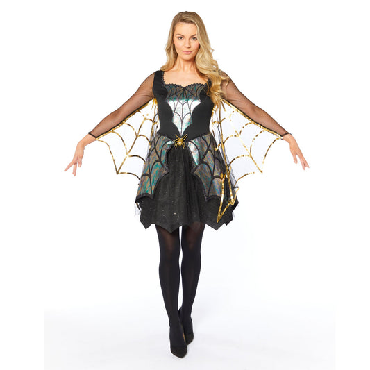 Costume Spider Iridescent Women's Size 14-16