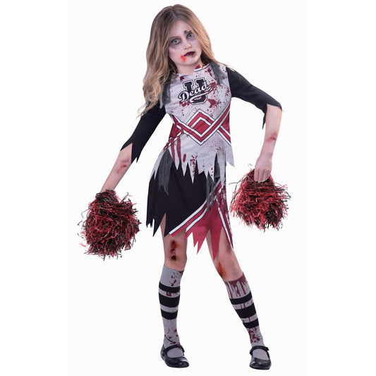 Costume Zombie Cheerleader Girls 12-14 Years