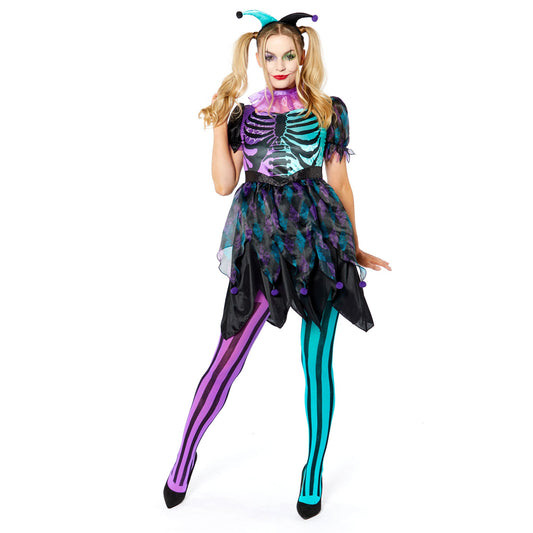 Costume Haunted Harlequin Women's Size 16-18