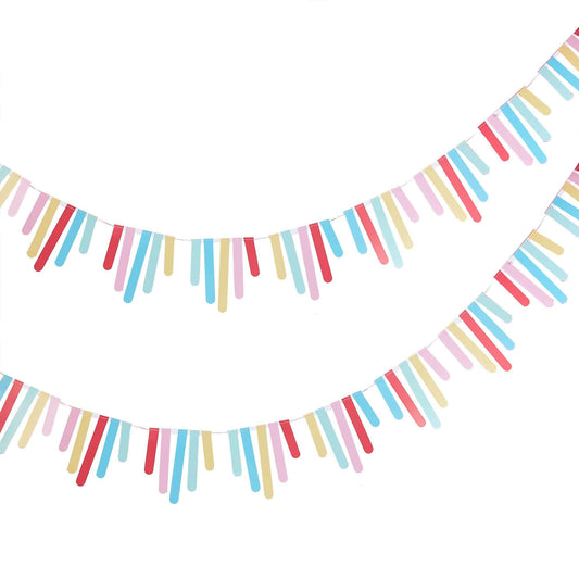 Mix It Up Bunting Card Sticks Mixed Colours