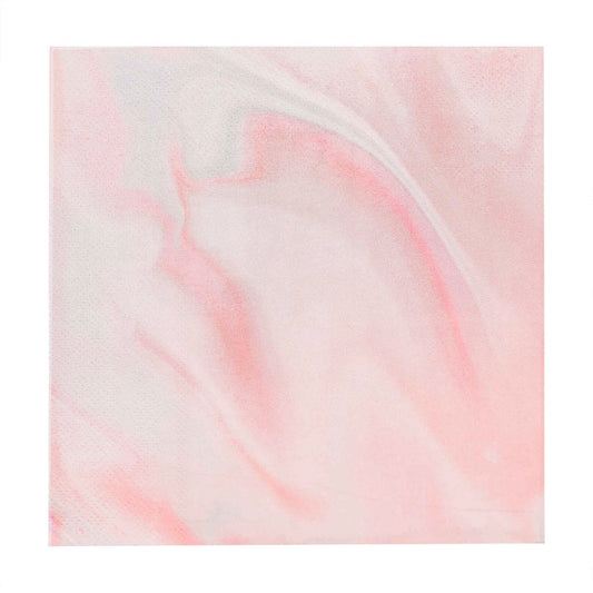 Mix It Up Napkins Marble Pink