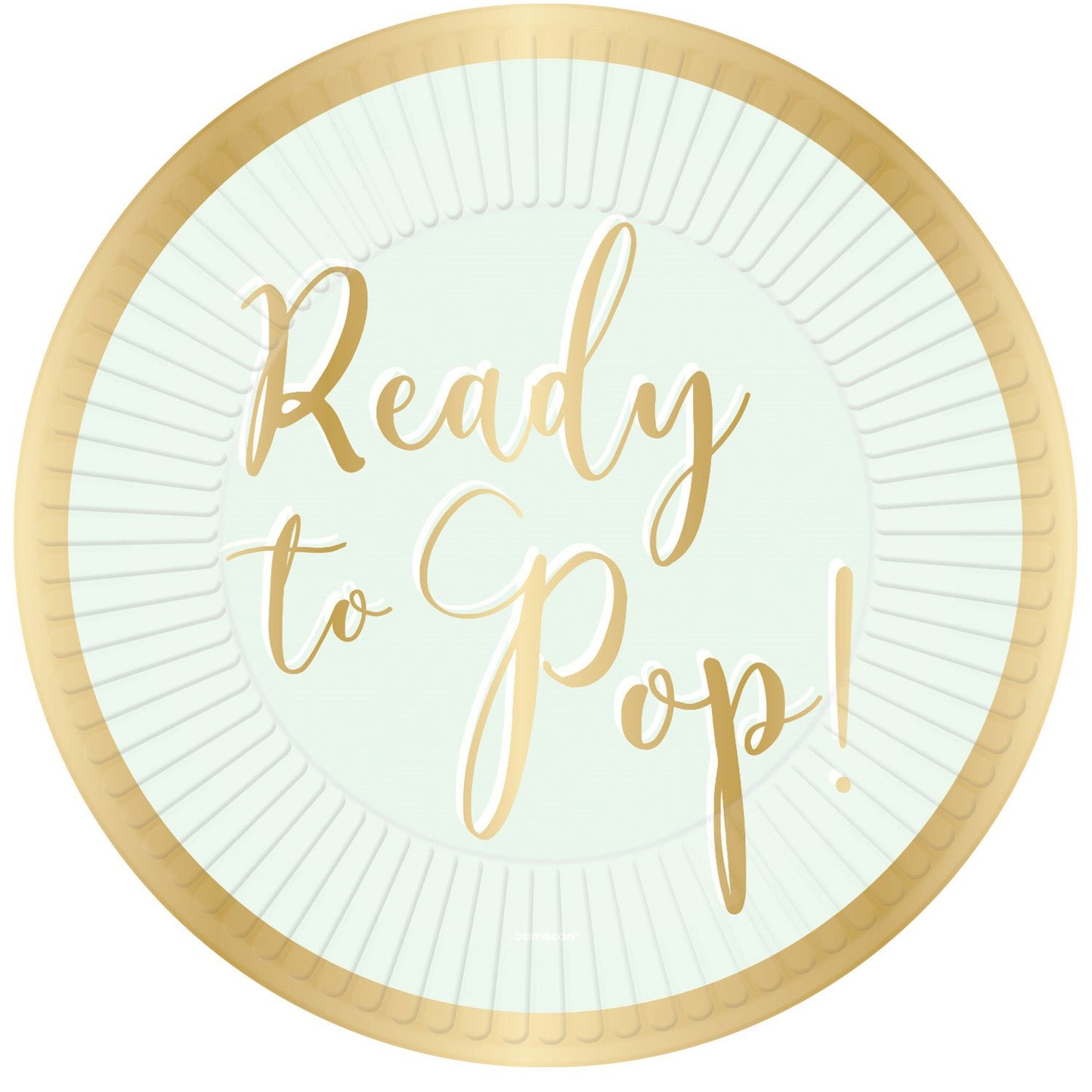 Ready To Pop 23cm Round Paper Plates