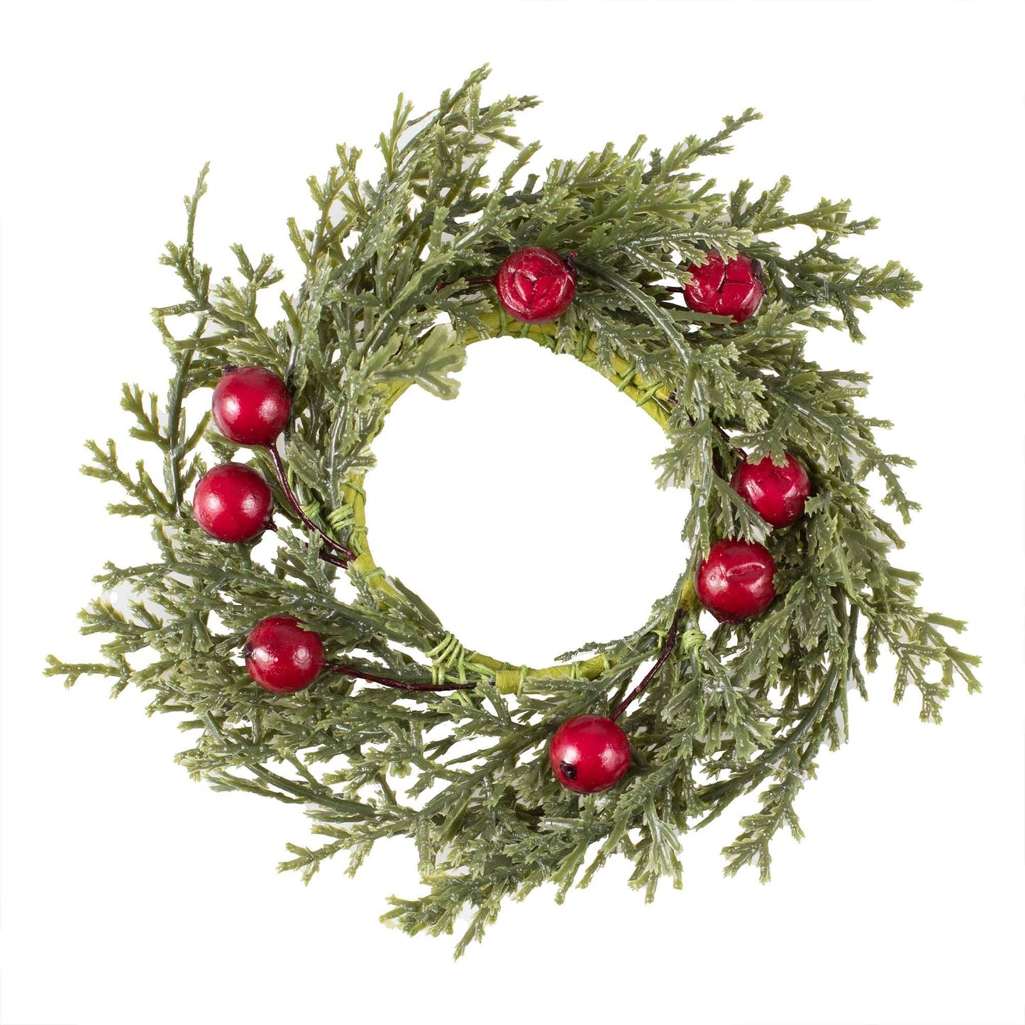 Rustic Red Foliage Napkin Rings