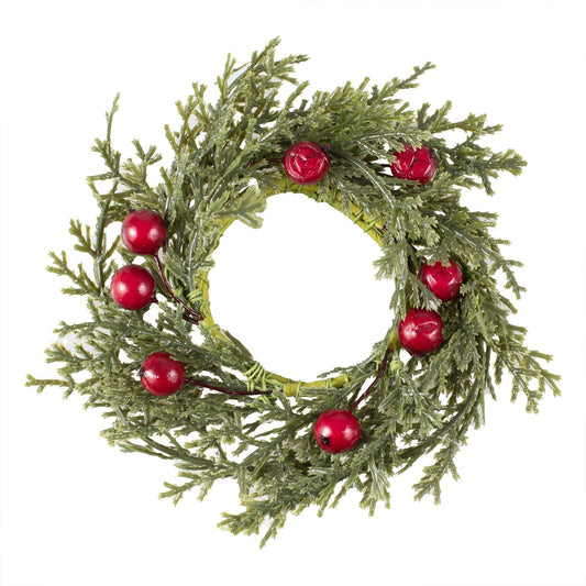 Rustic Red Foliage Napkin Rings