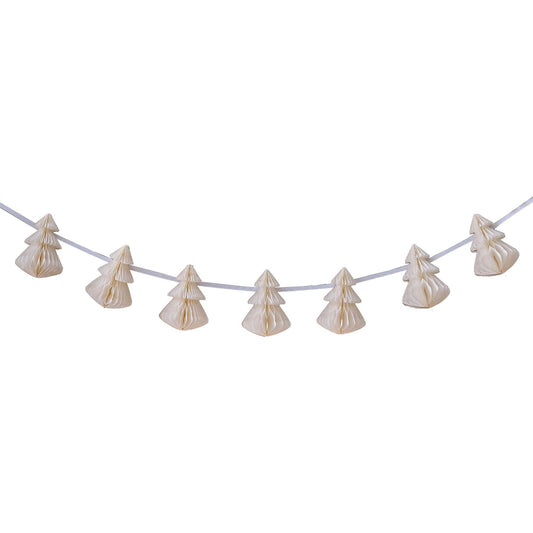 Nordic Noel Honeycomb Tree Garland
