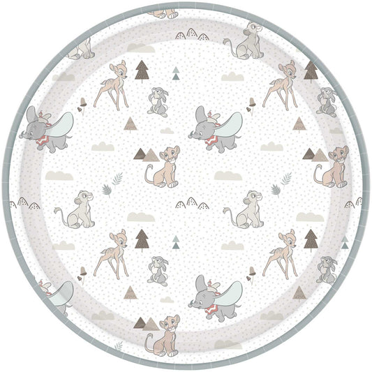 Disney Cosy Time 23cm Round Paper Plates SRT