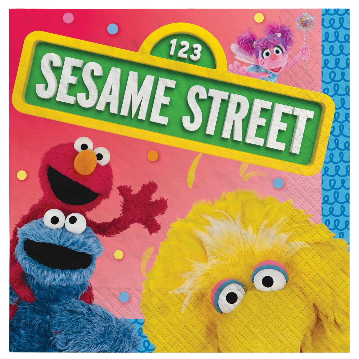 Sesame Street Beverage Napkins
