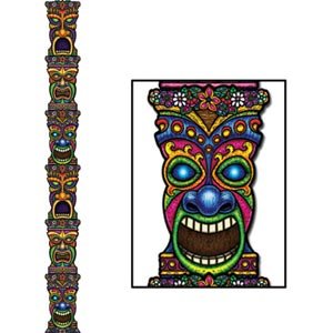 Tiki Totem Pole Jointed Cutout