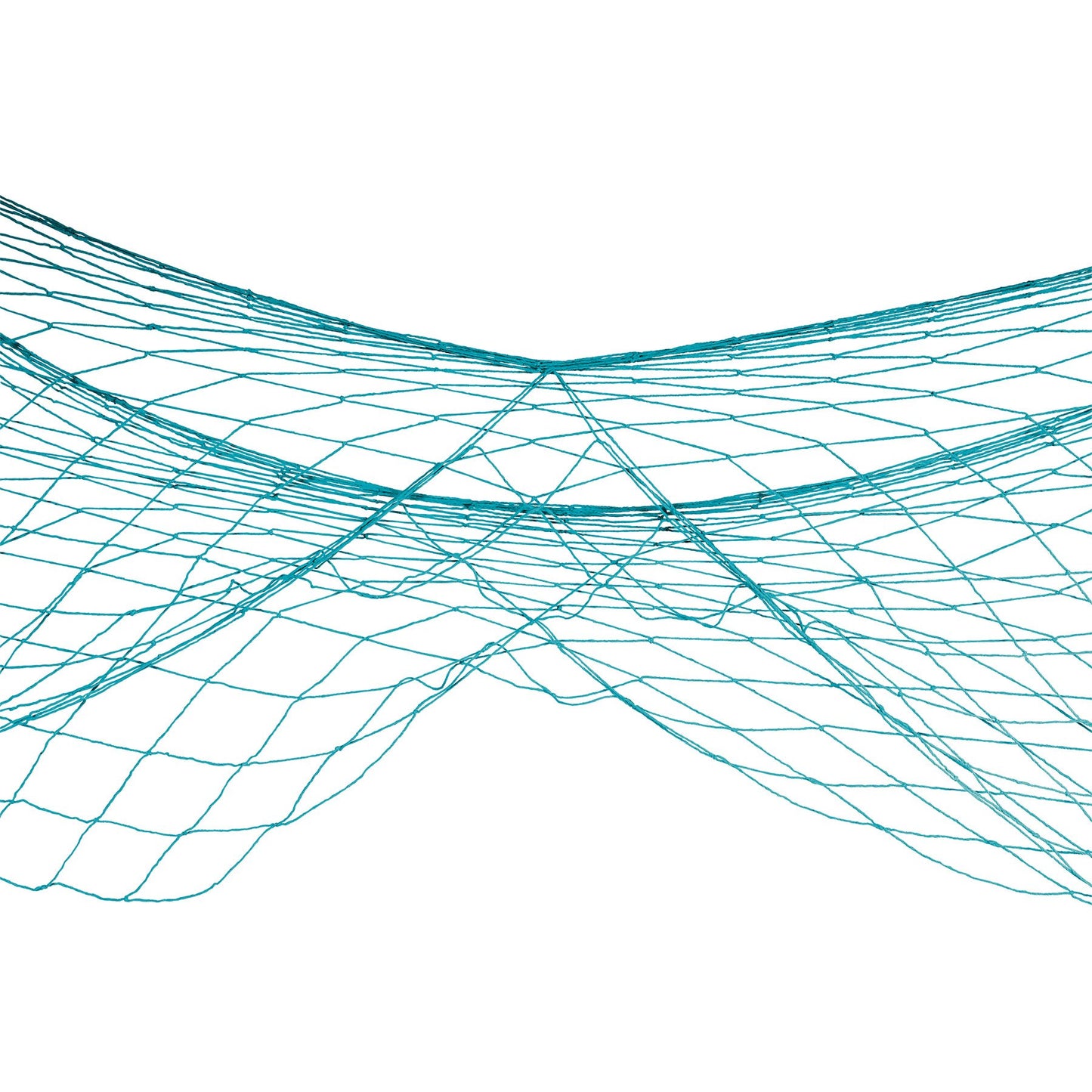 Fish Netting Decoration Teal