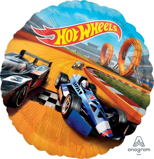 45cm Standard Hot Wheels Balloon